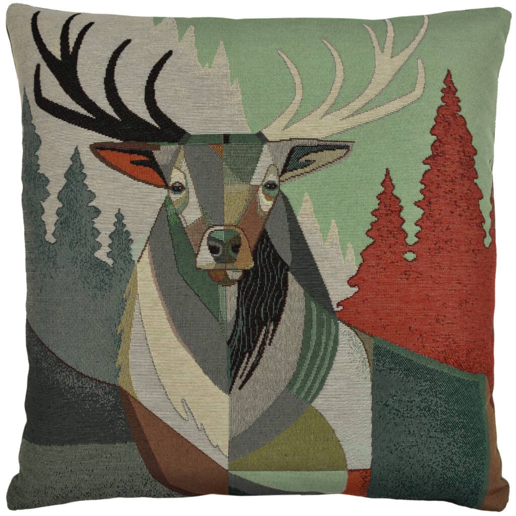 Mod Deer Cushion