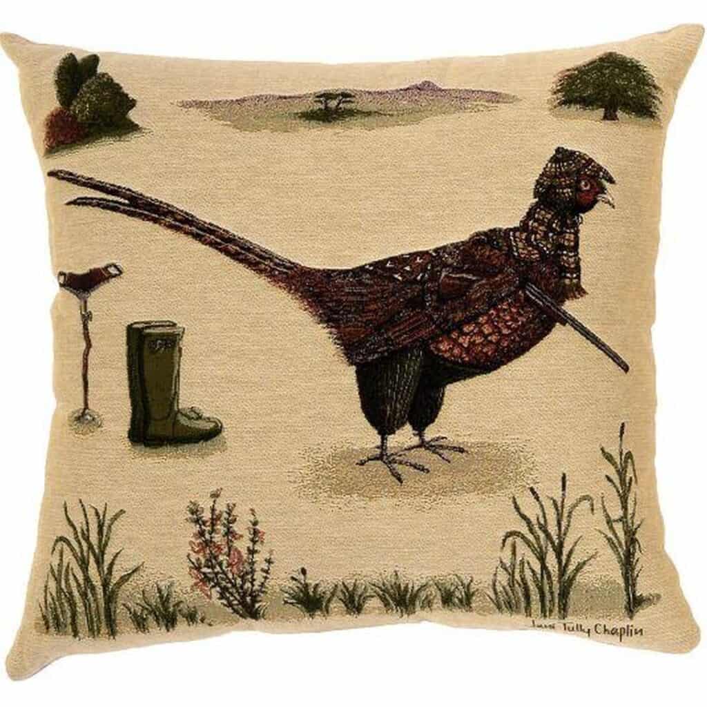 Mr Pheasant Cushion