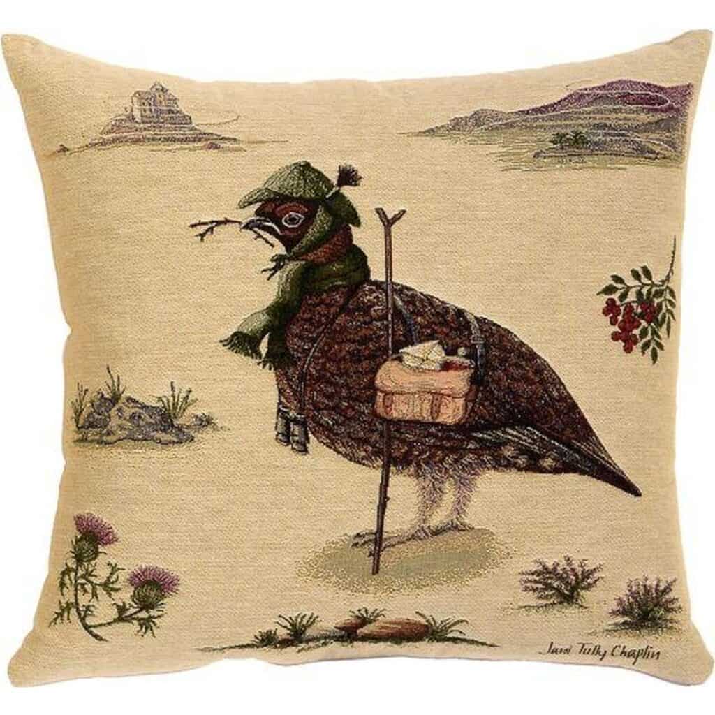 Mr Quail Cushion