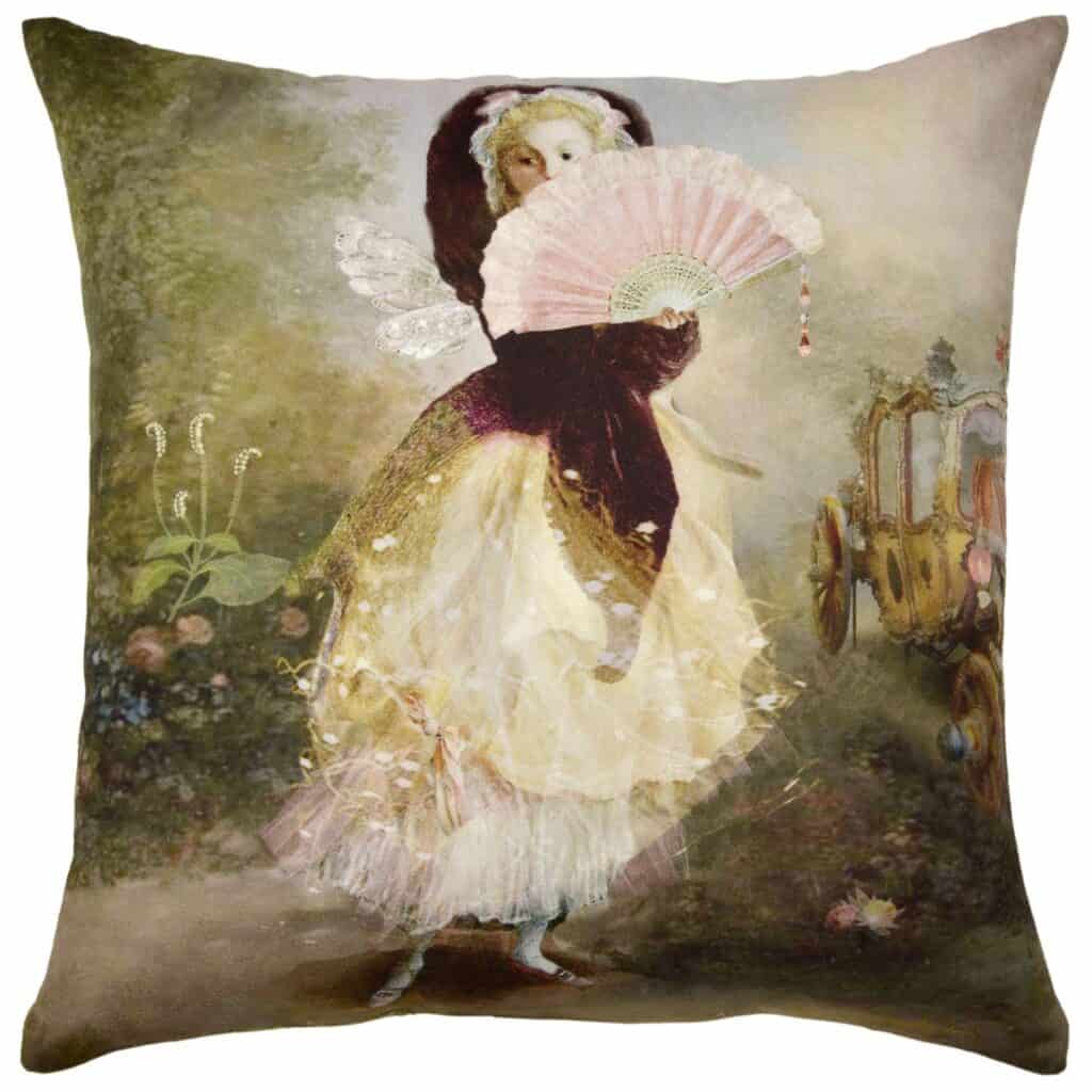 Madeline Fairy Velvet Cushion