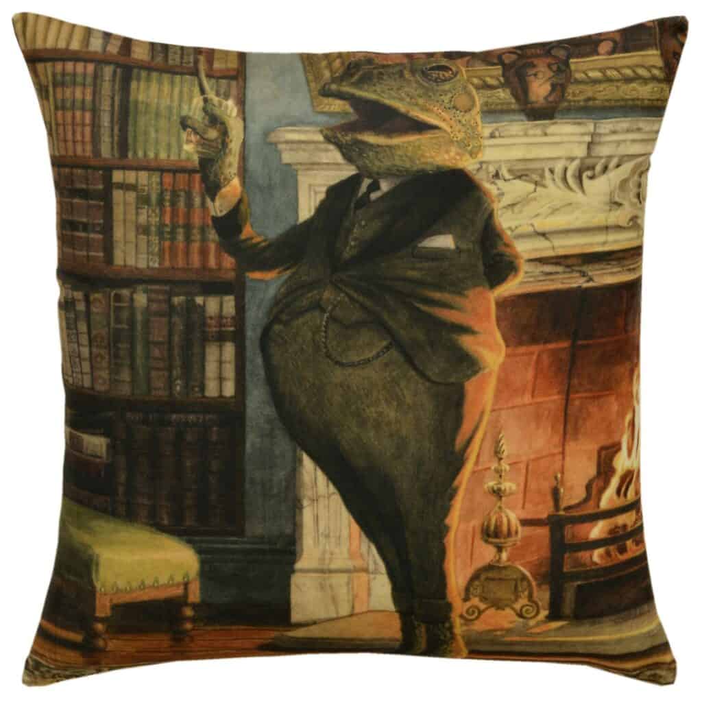 The Orator Velvet Cushion