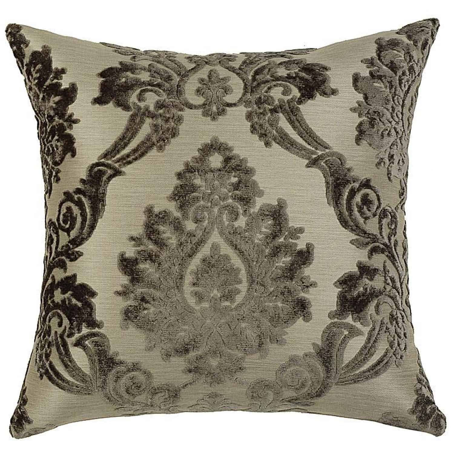 Amari Grey Square Cushion