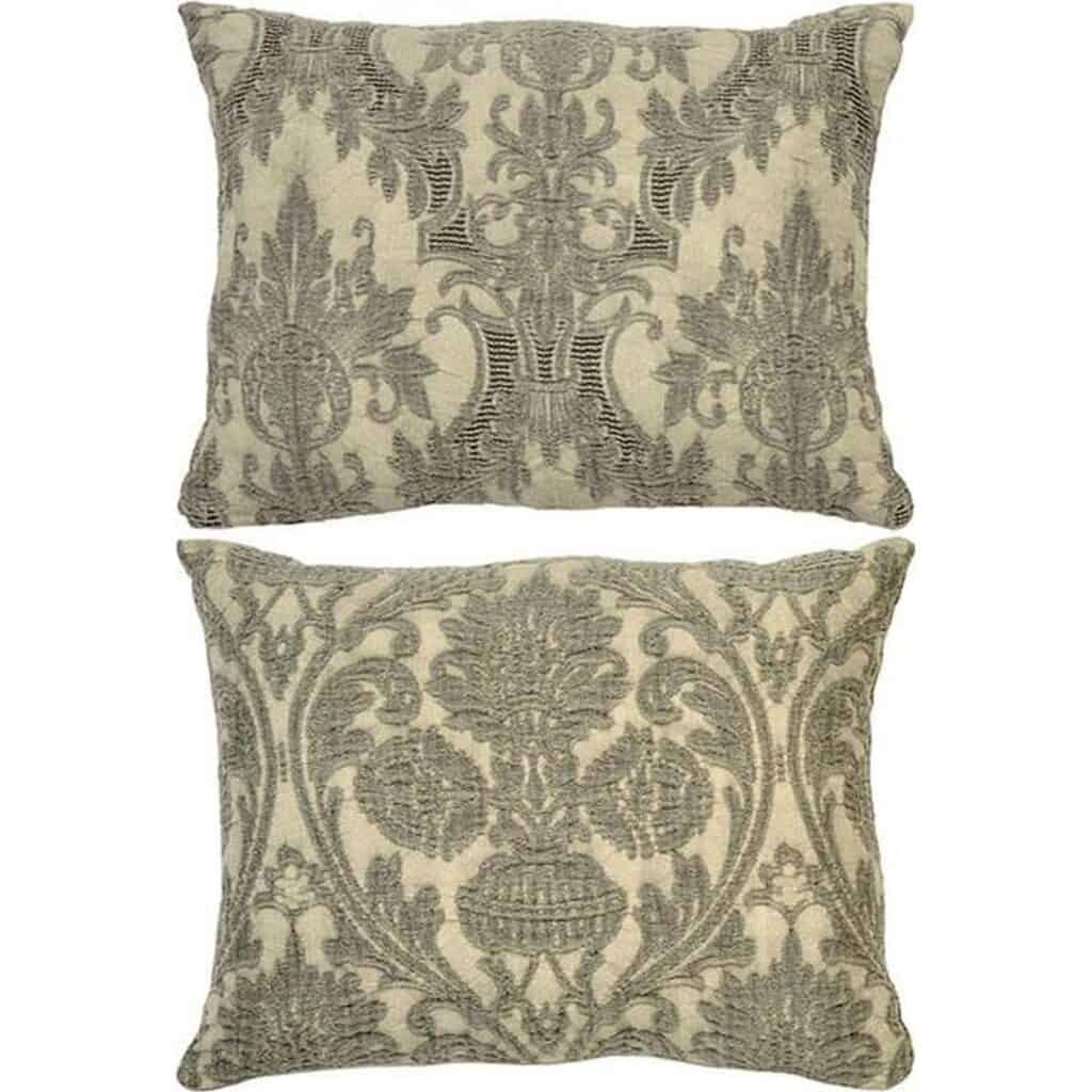 French Linen Marie Antoinette Rectangle Cushion