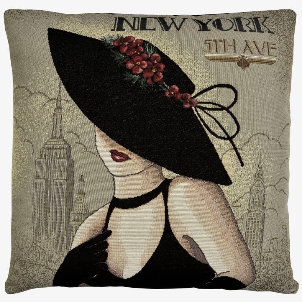Hat New York Cushion