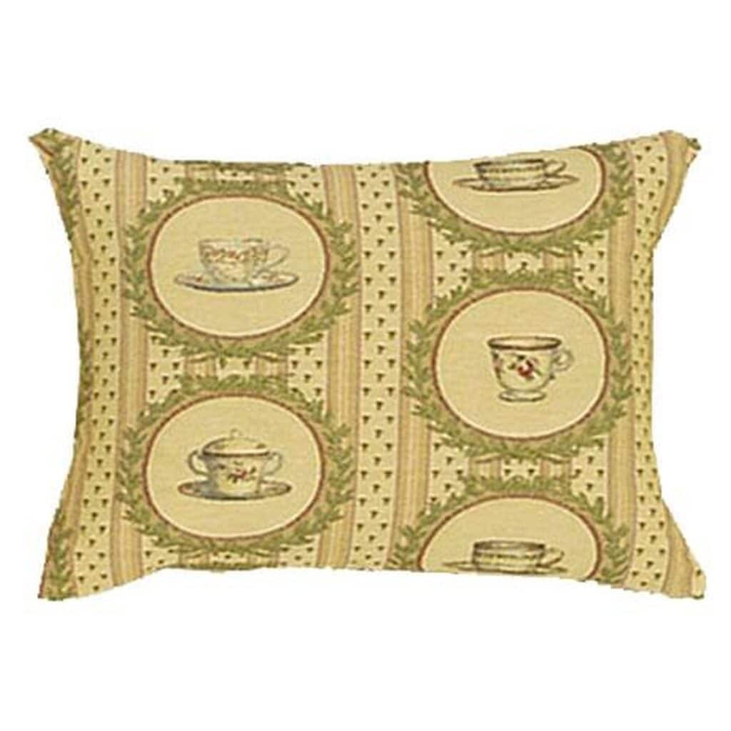 Tea Time Rectangle Cushion