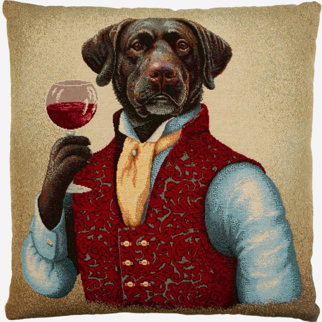 Leroy Dog Portrait Cushion