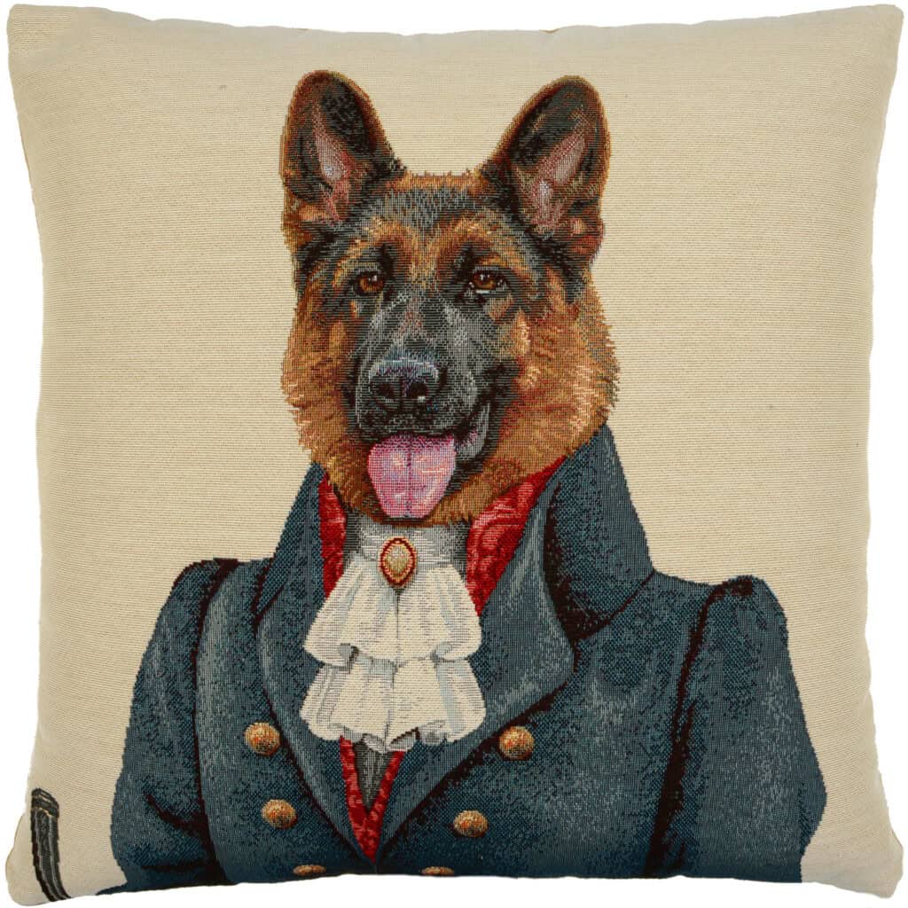 Rex Dog Portrait Cushion