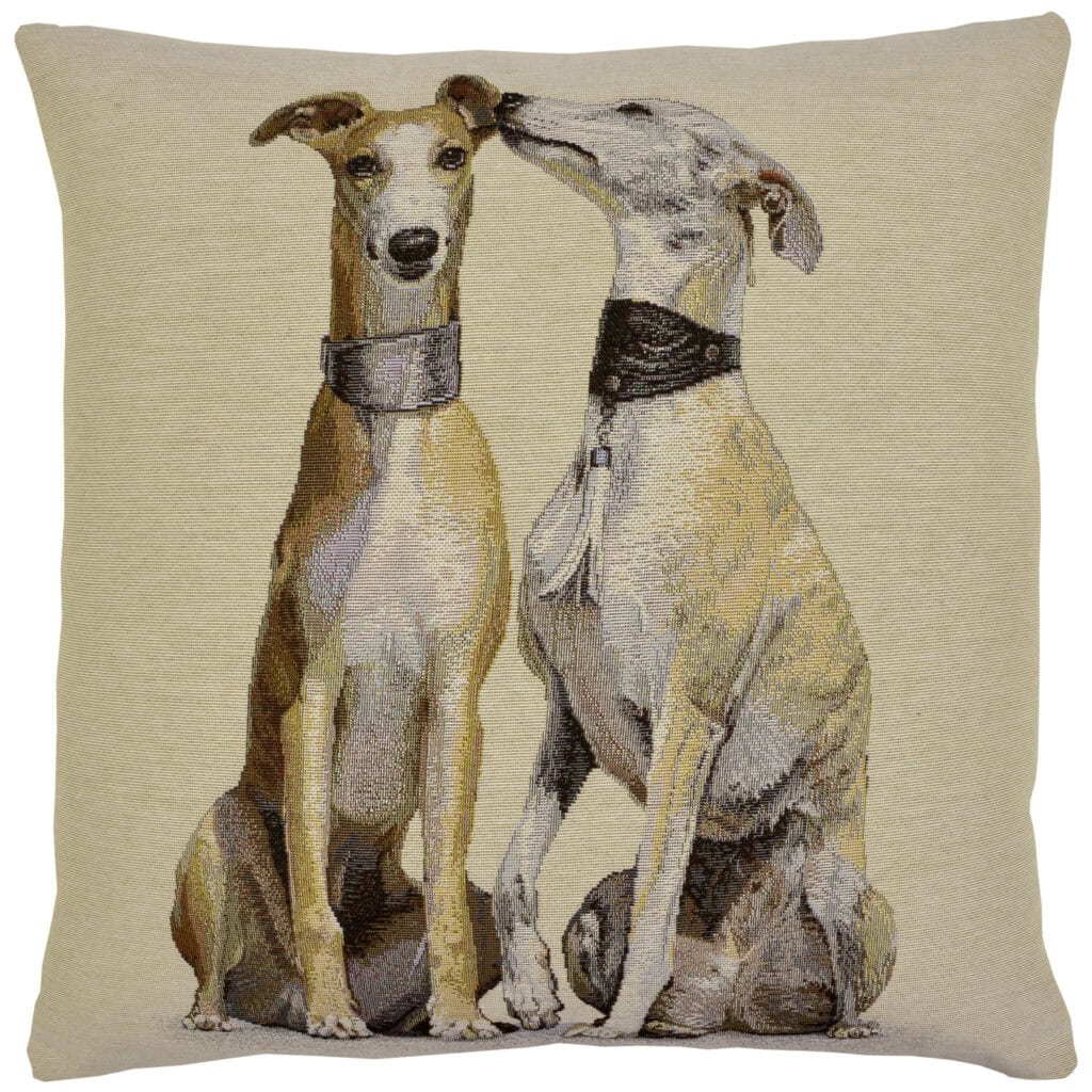 Dog Whispers Portrait Cushion