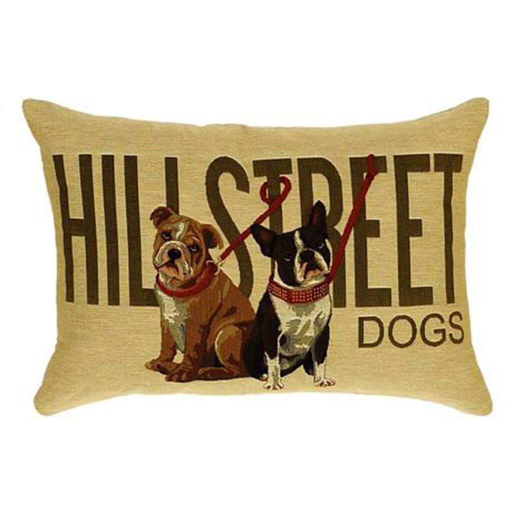 Fashionista Dog Hill Street Rectangle Cushion