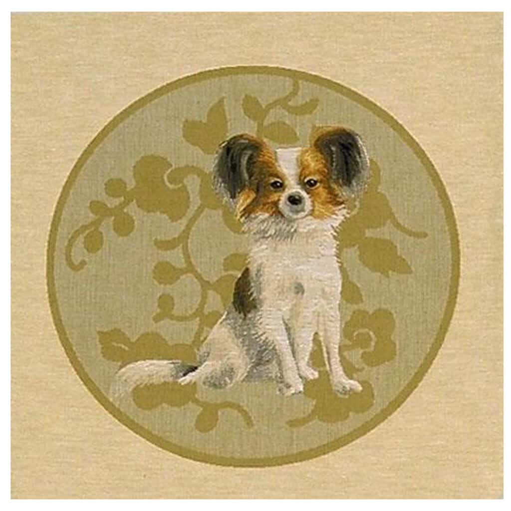Glamour Dog Chico Cream Portrait Cushion