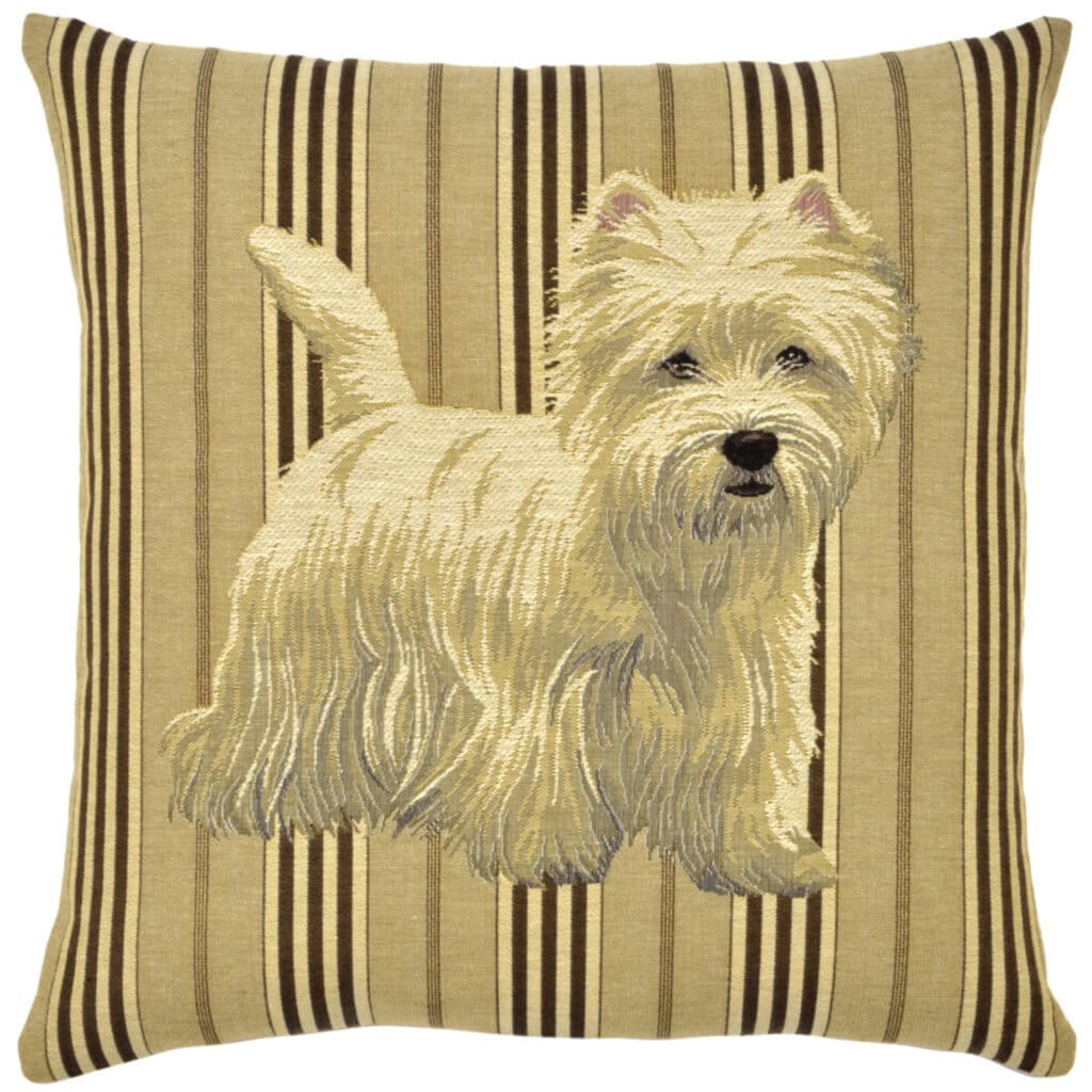Whisky Dog Portrait Cushion