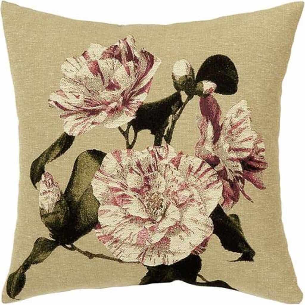 Camelia Courtesan Cushion