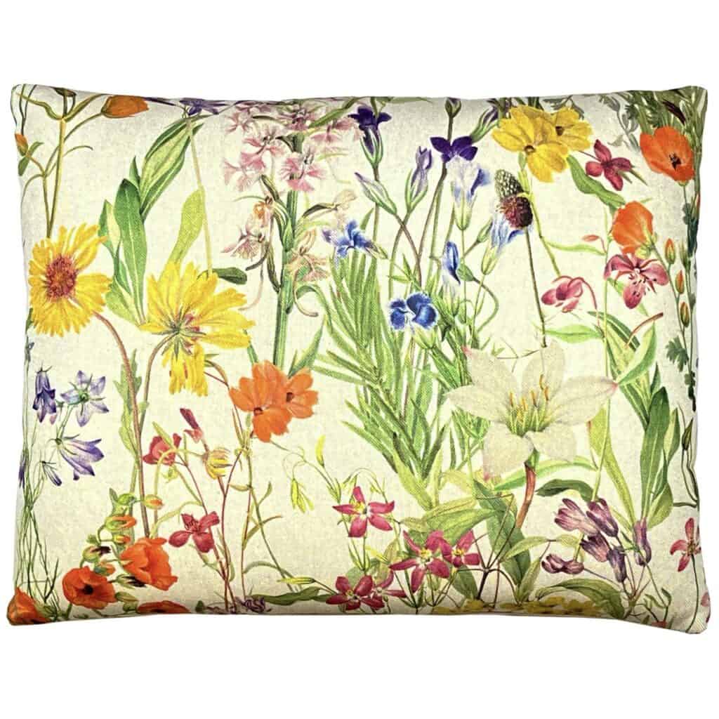 Meadow Flowers Rectangle Cushion