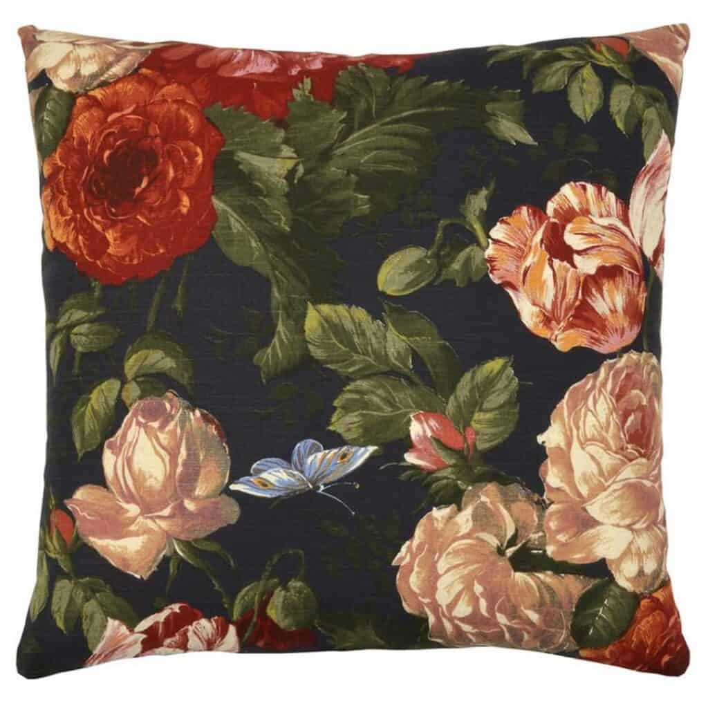 Vermeer Navy Cushion