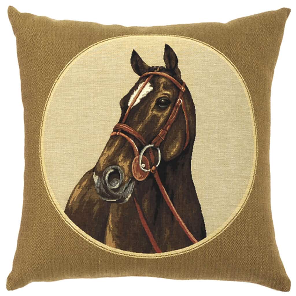 Star Horse Portrait Cushion