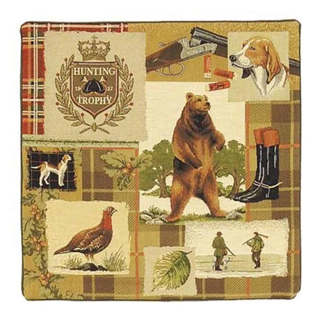 Hunting Bear Cushion