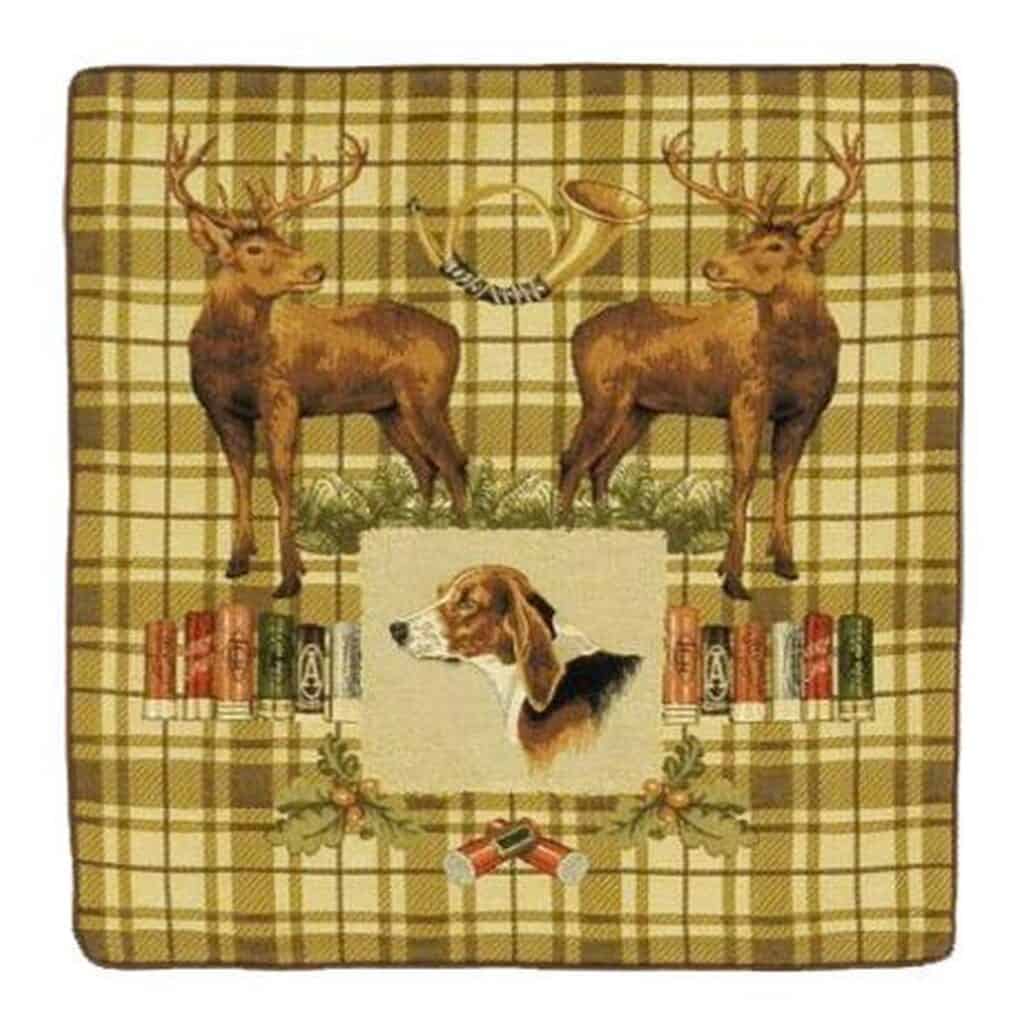 Hunting Dogs & Stags Cushion