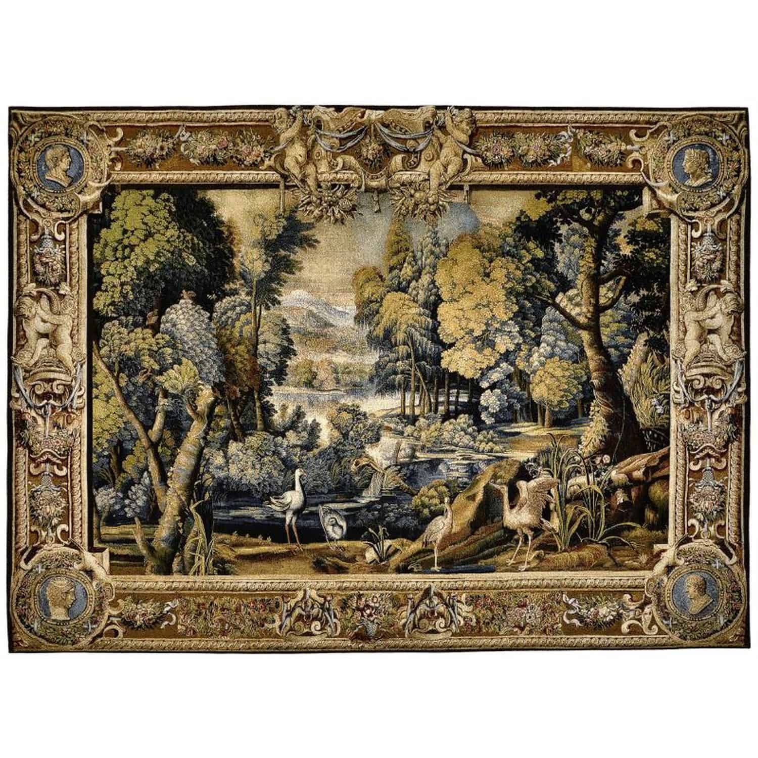 17th Century Verdure Wall Hanging