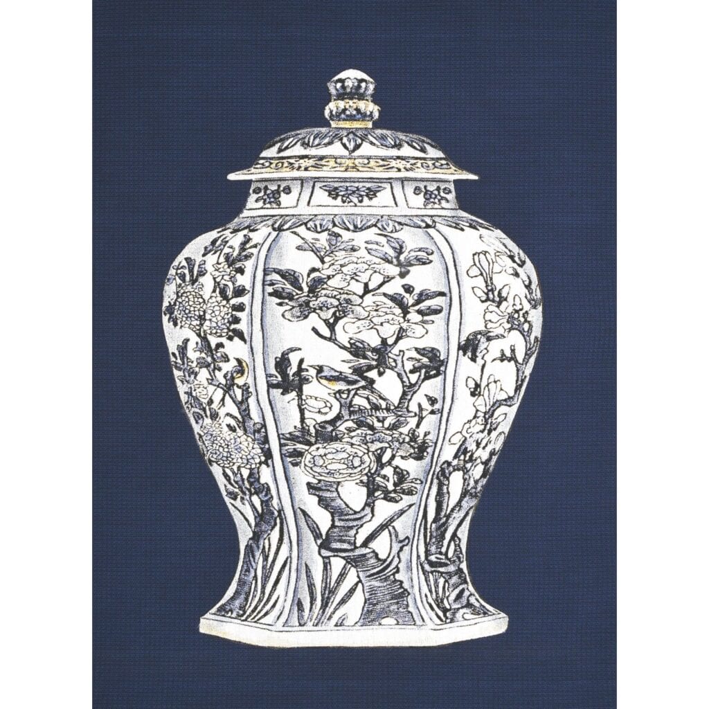 Ginger Jar 1 (left) Wall Hanging