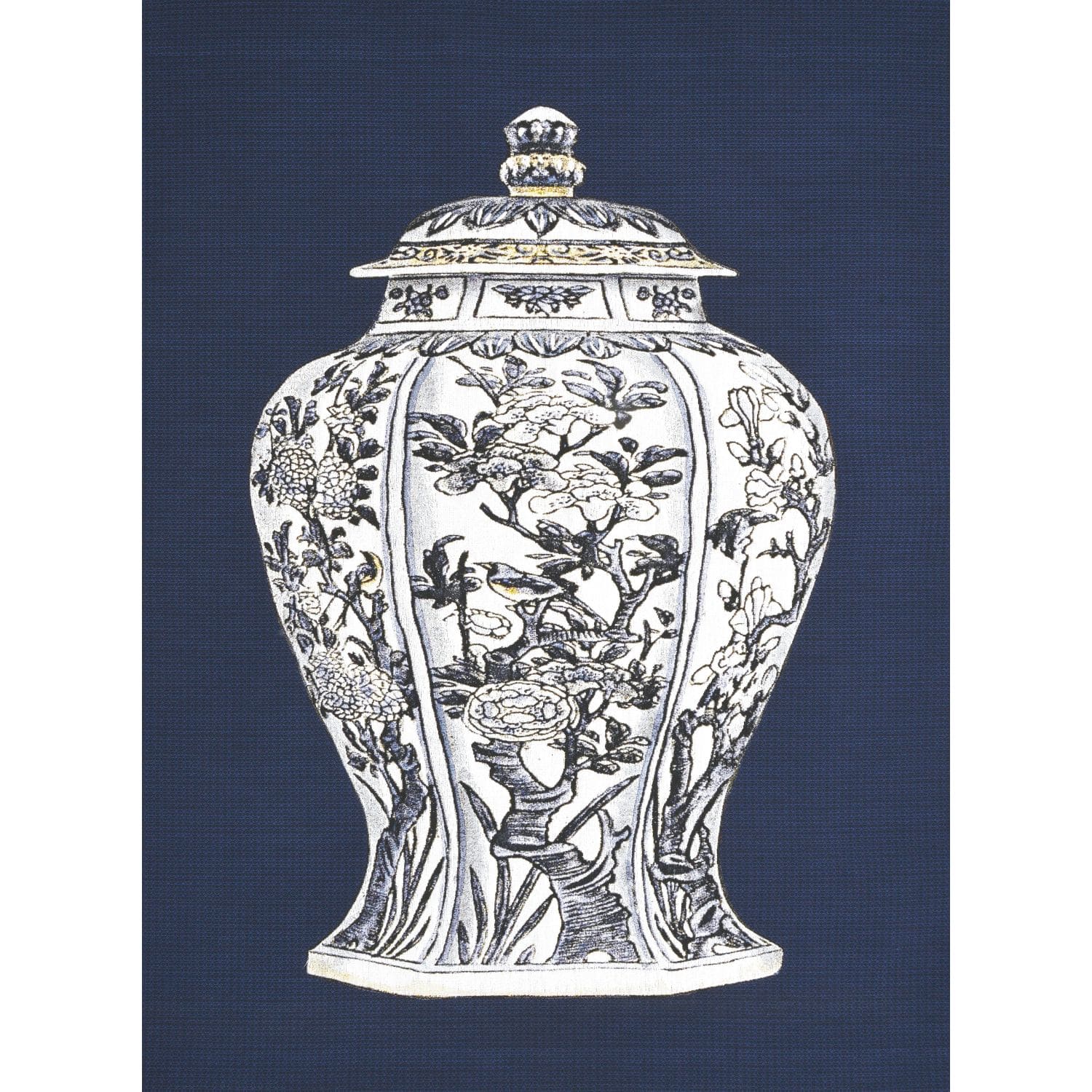 Ginger Jar 1 (left) Wall Hanging