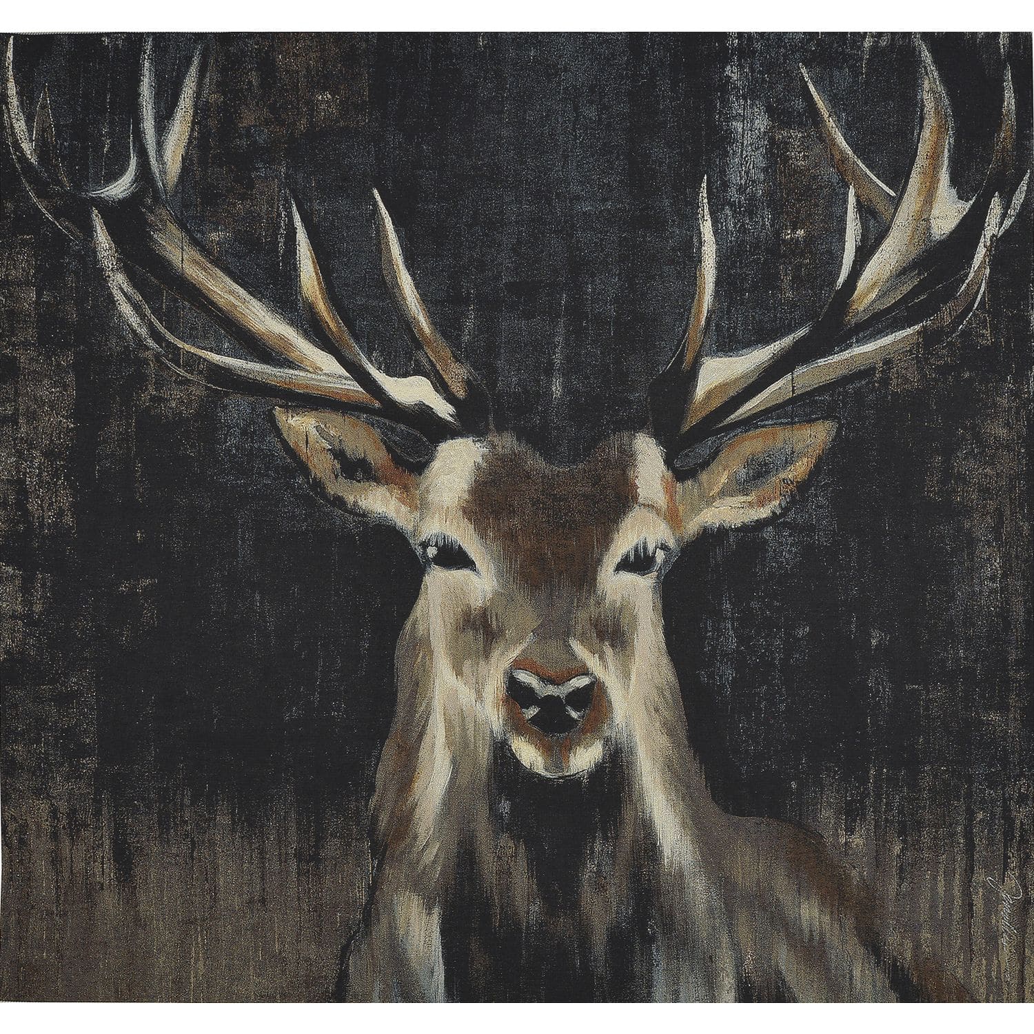Highland Buck Wall Hanging