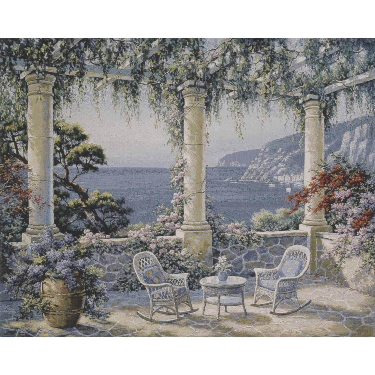 Mediterranean Terrace Wall Hanging