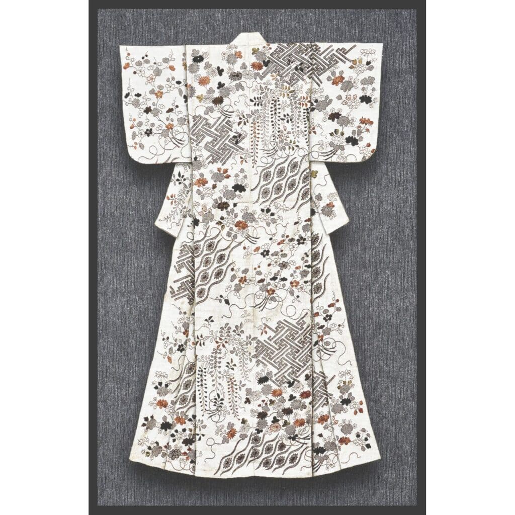 White Kimono Wall Hanging