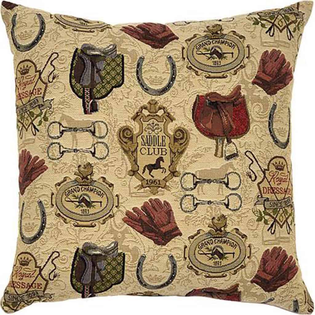 Show Horses Cushion Square