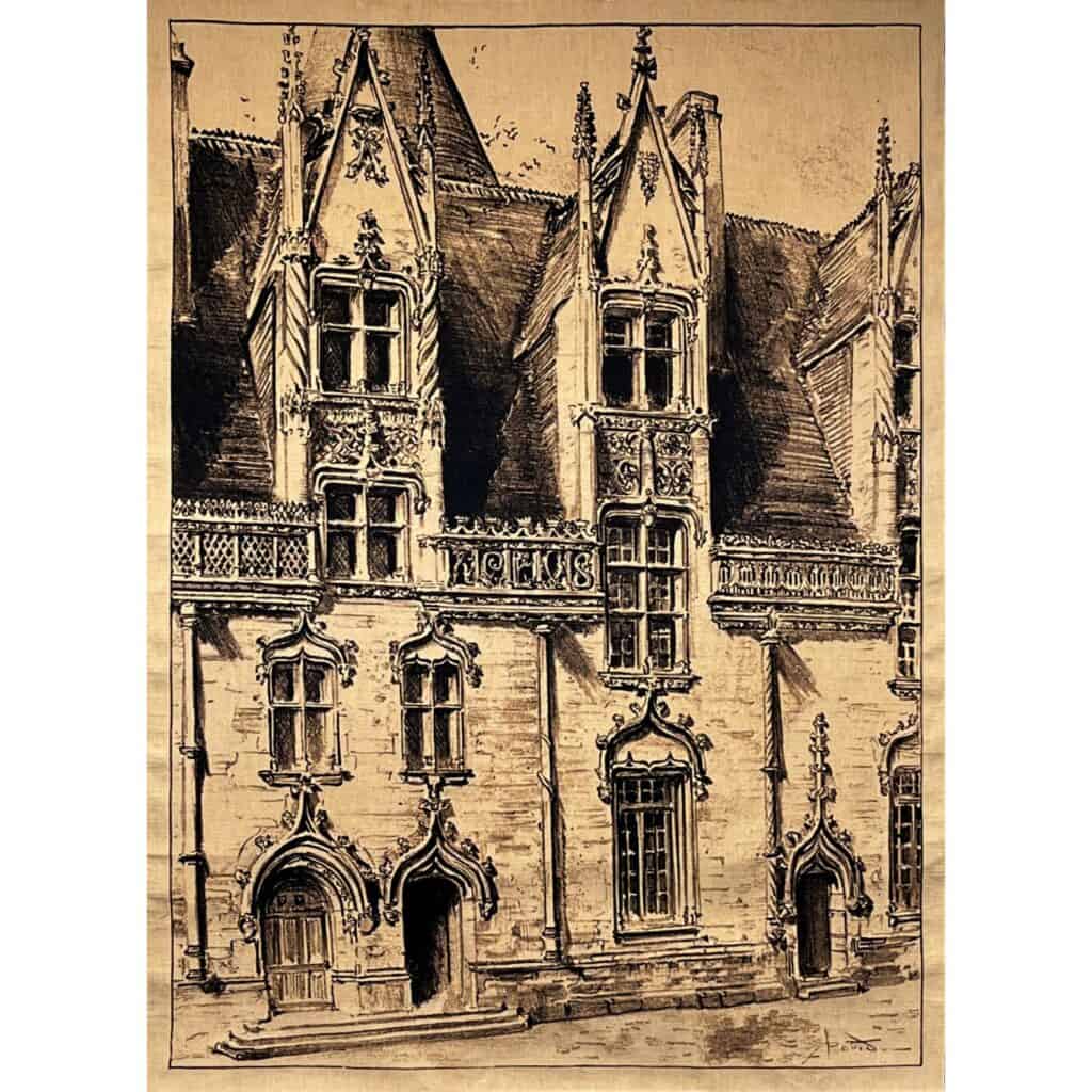 Ornate Facade Wall Hanging