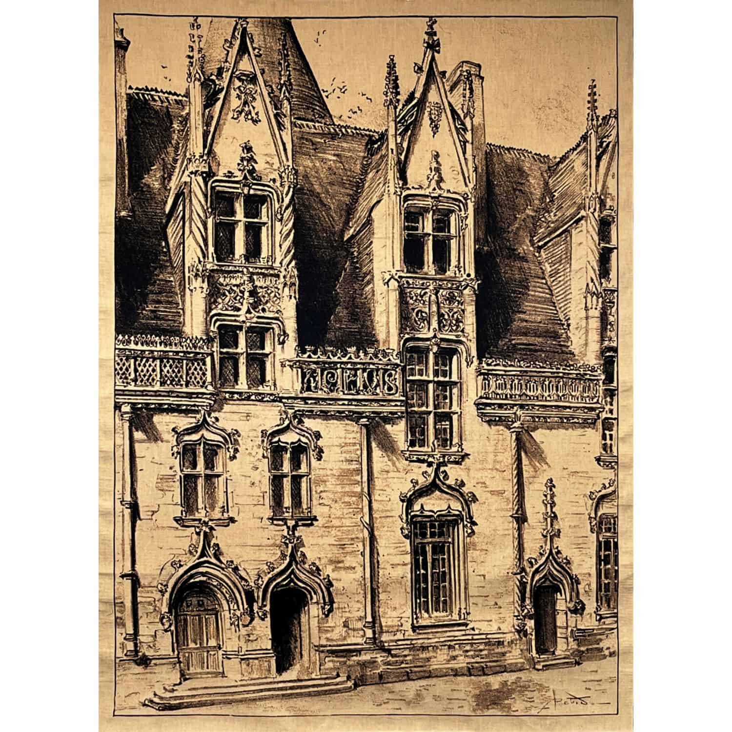 Ornate Facade Wall Hanging