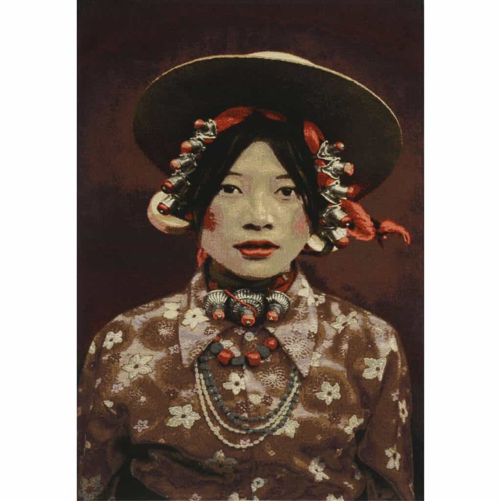 Tibetan Girl Amrita Wall Hanging