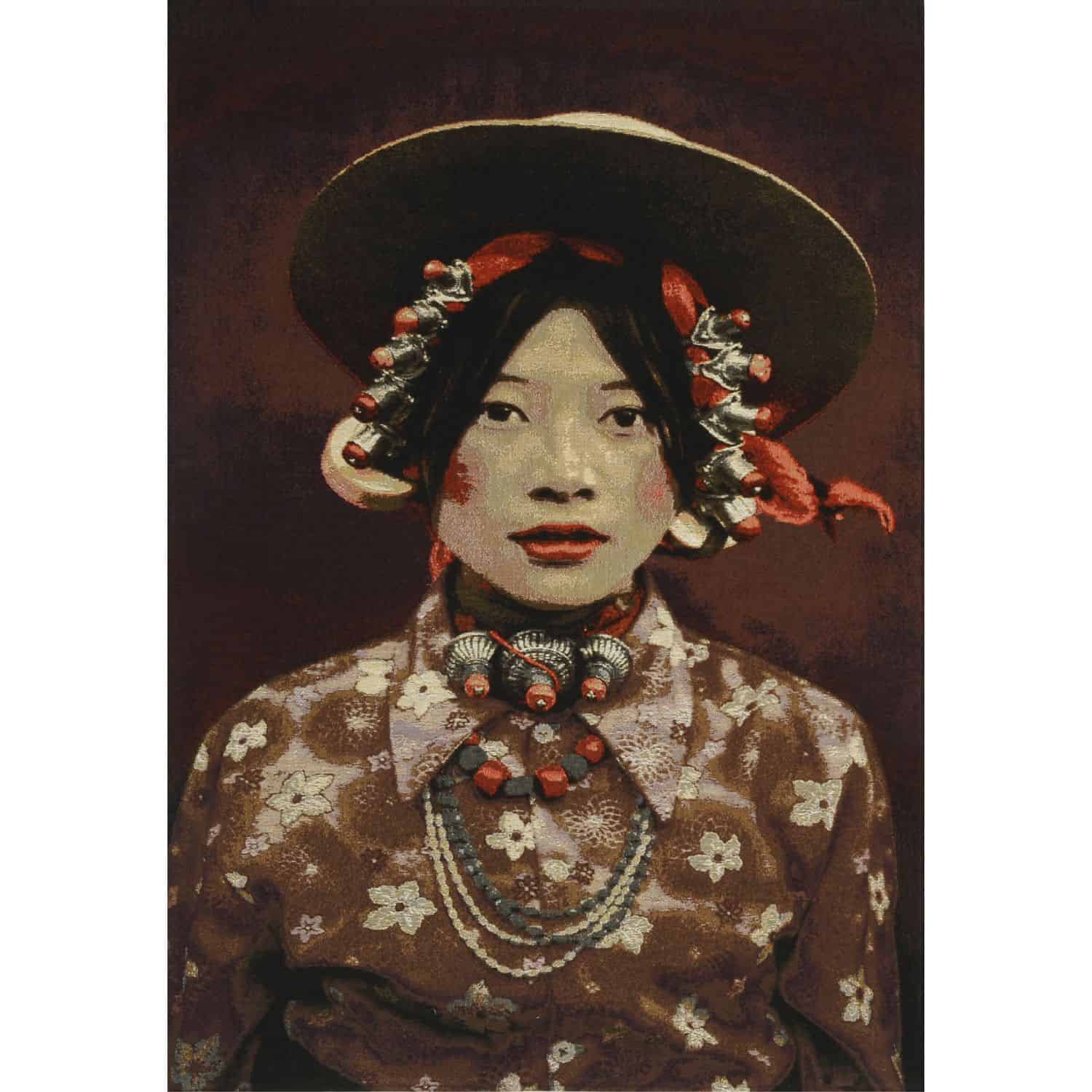 Tibetan Girl Amrita Wall Hanging