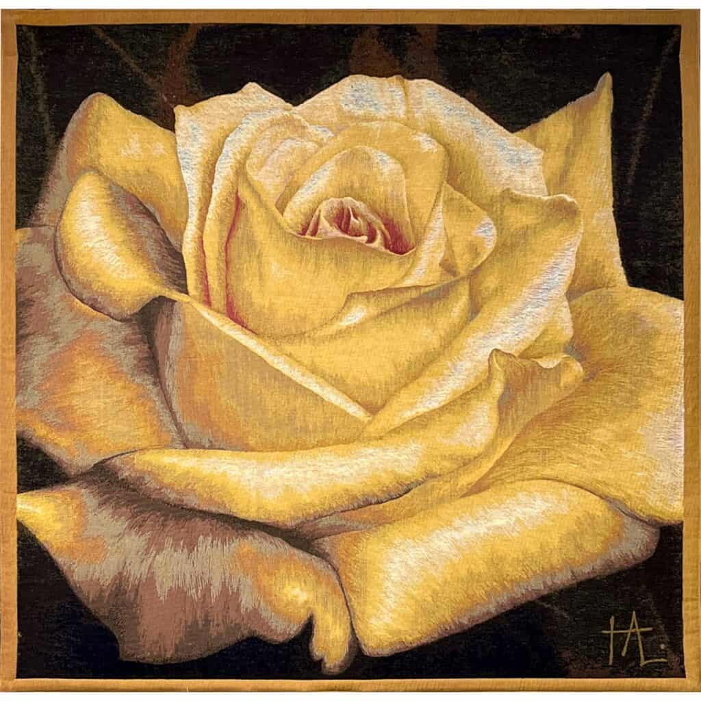 Yellow Rose Wall Hanging