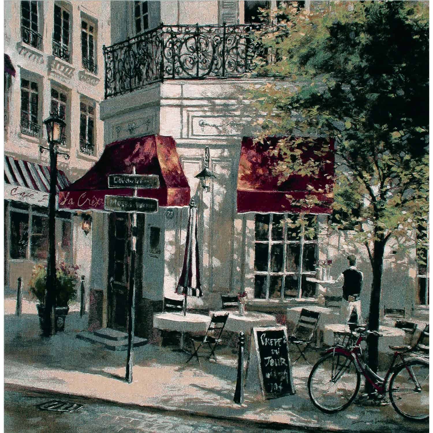 Cafe Crepes Wall Hanging