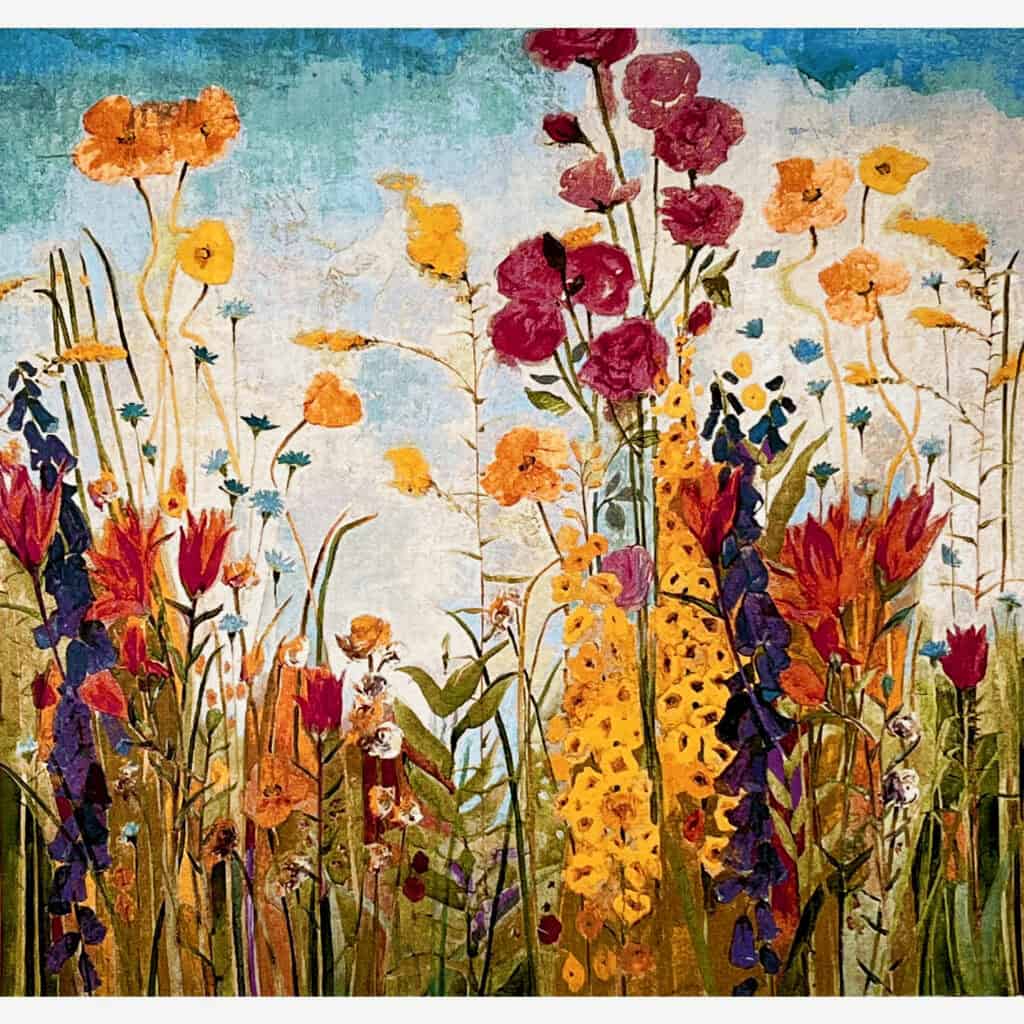 Meadow Flowers Wall Hanging