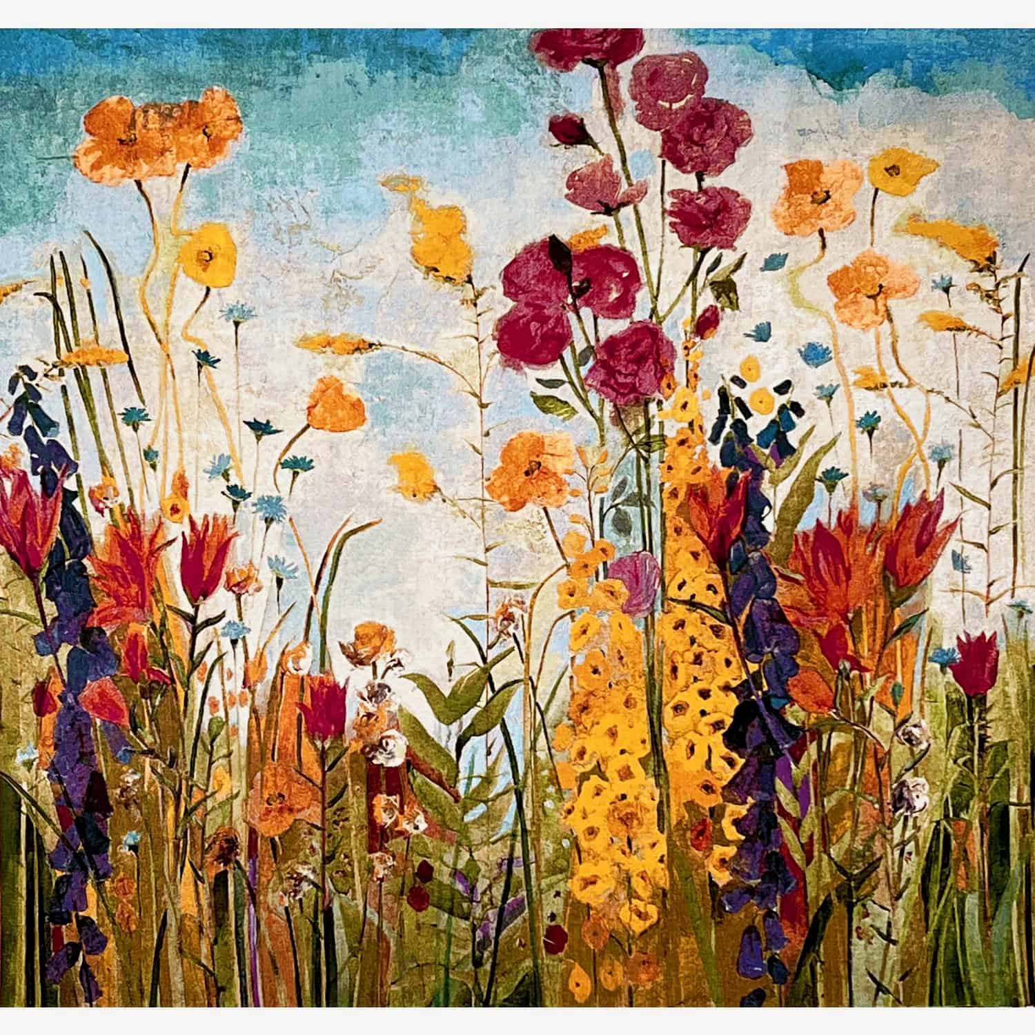 Meadow Flowers Wall Hanging
