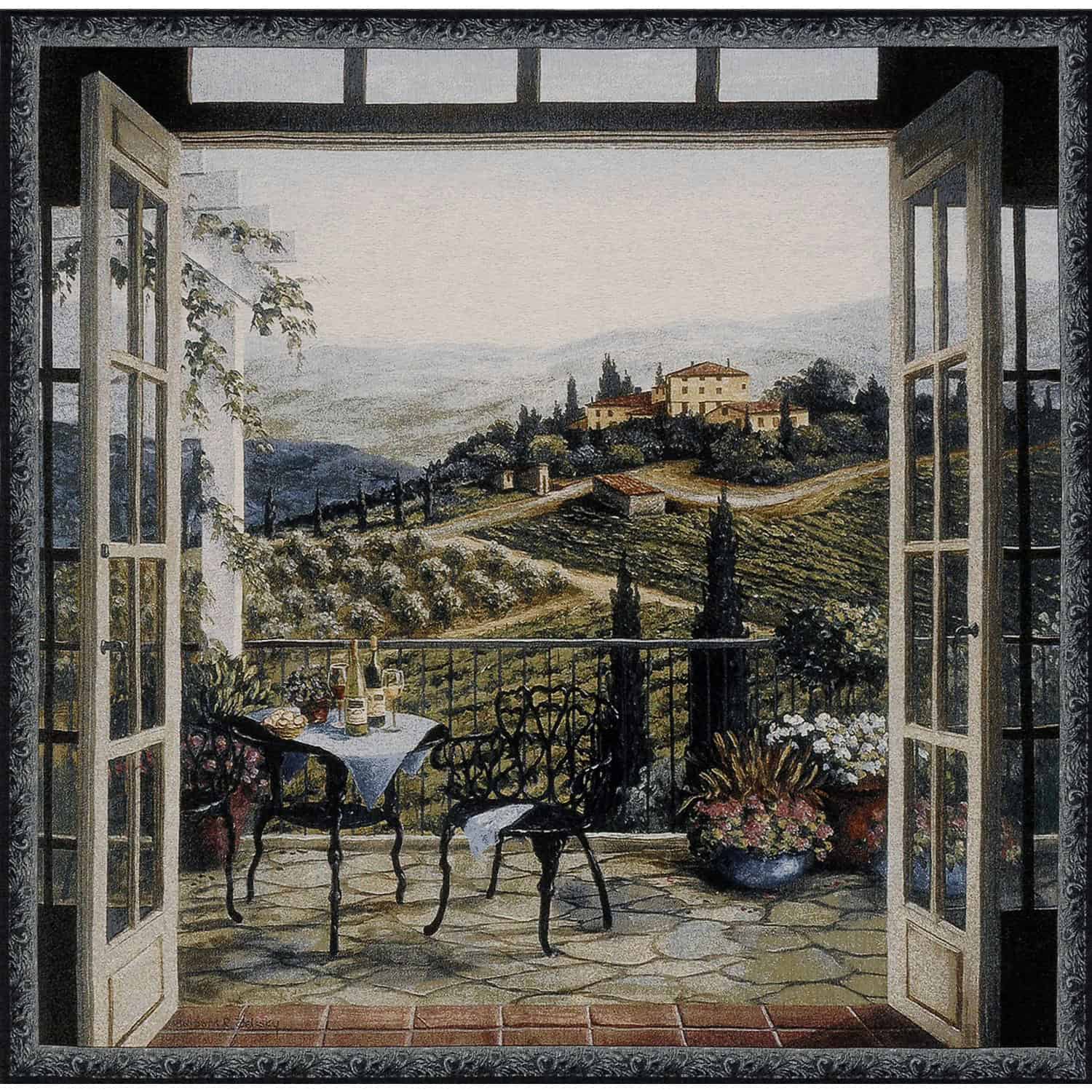 Villa View Wall Hanging