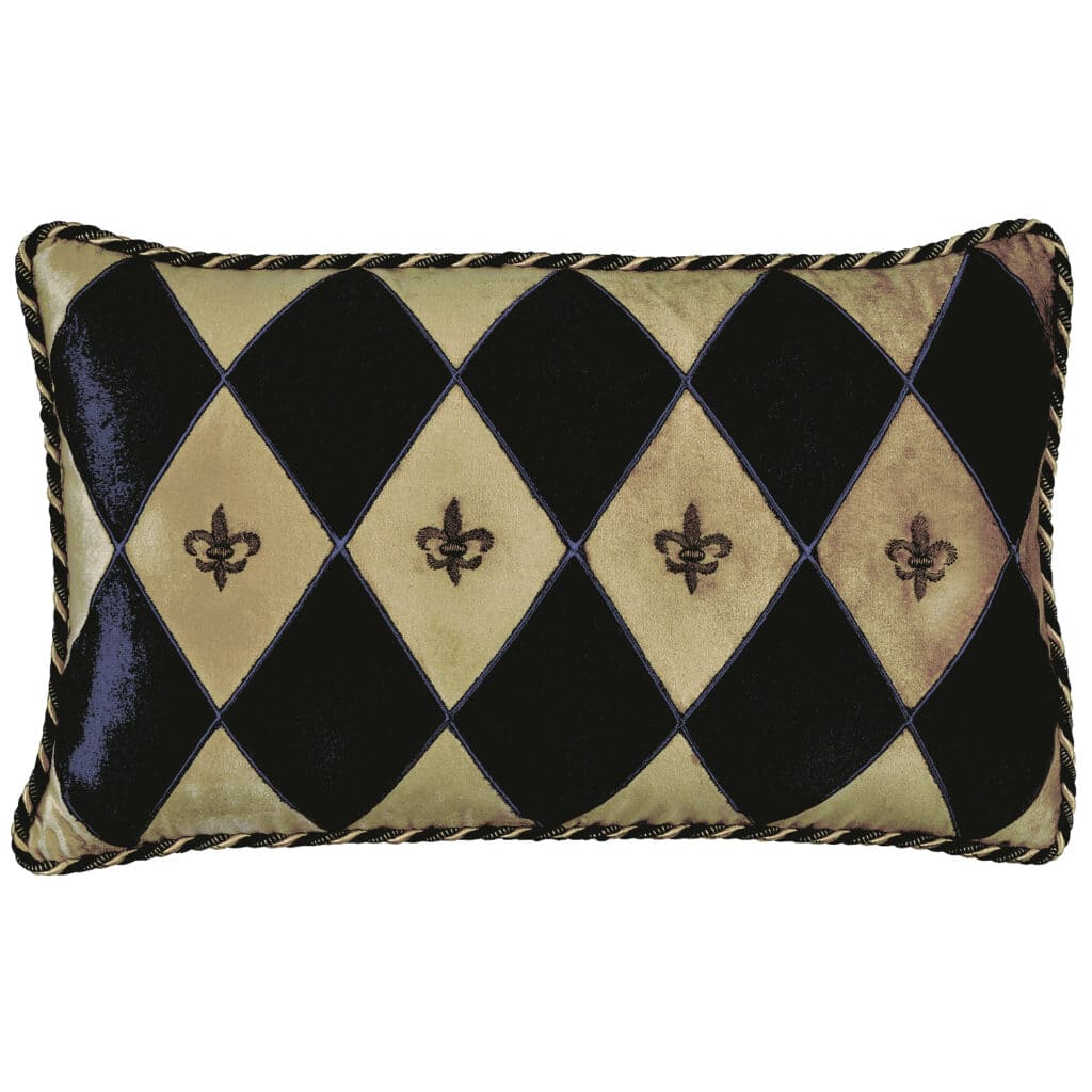 Harlequin Velvet Rectangle Cushion