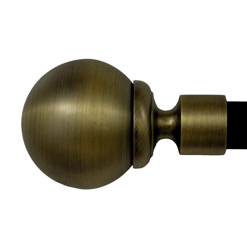 Antique Gold Ball Finial Set